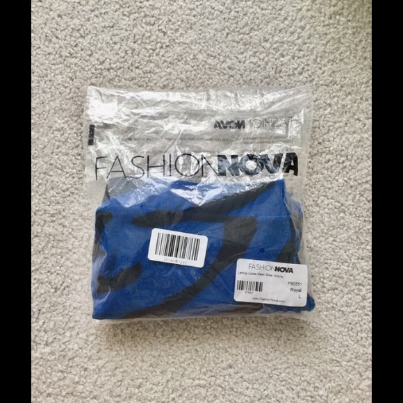 NWT Fashion Nova Letting Loose Mesh Biker Shorts - Picture 6 of 6